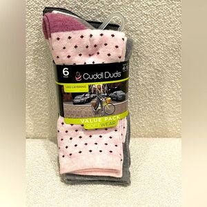 Cuddle duds women sock value pack - 6 pairs
